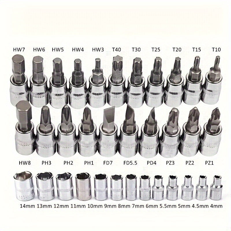 46-Piece Professional Socket Set