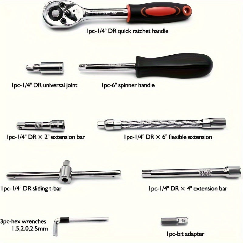 46-Piece Professional Socket Set