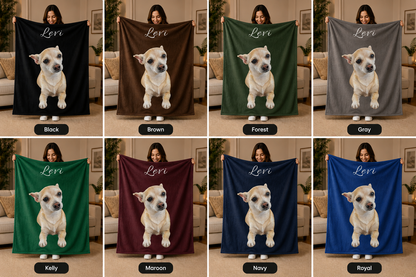 Forever By Your Side™ Personalized Pet Blanket