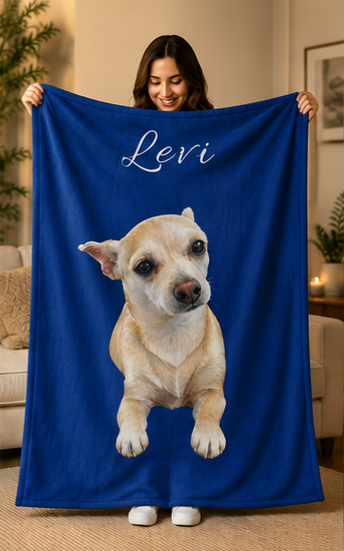 Forever By Your Side™ Personalized Pet Blanket