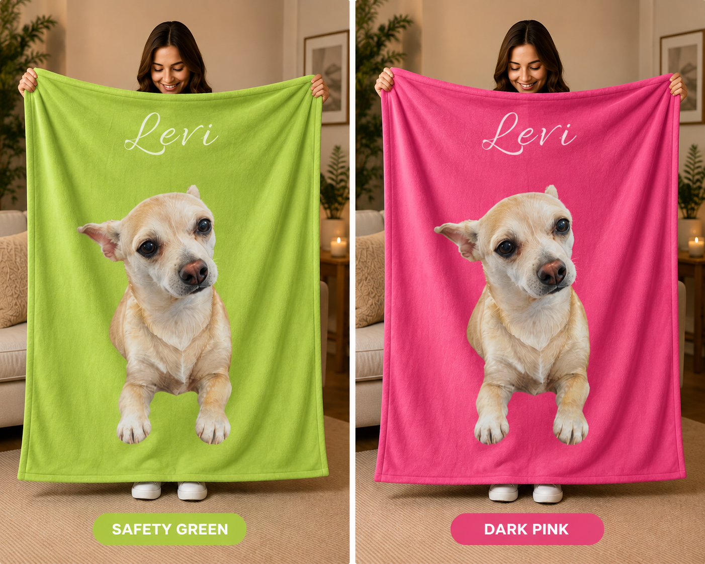 Forever By Your Side™ Personalized Pet Blanket