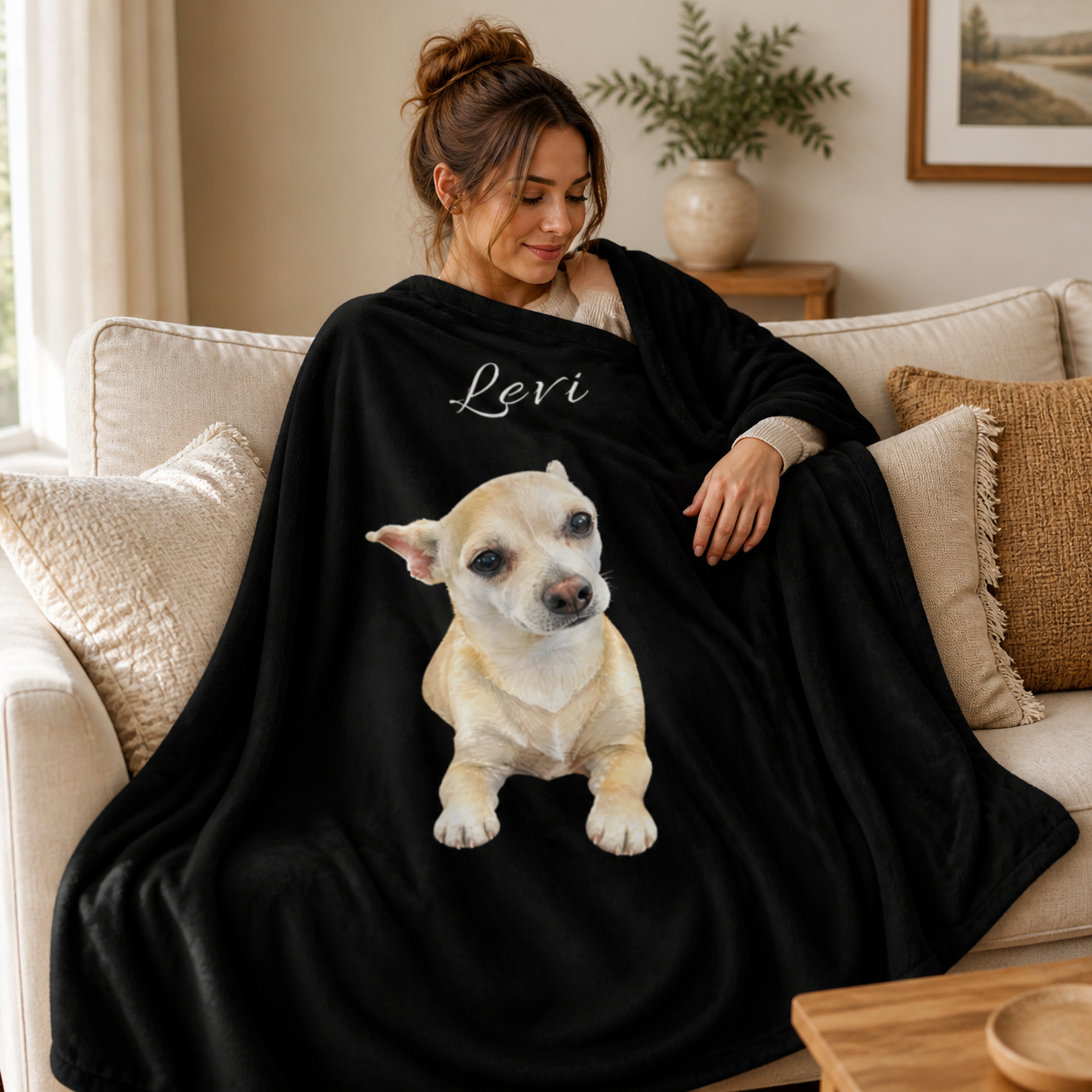 Forever By Your Side™ Personalized Pet Blanket